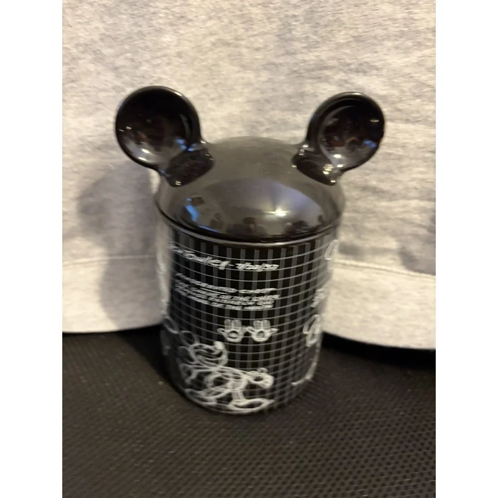 Disney‎ Mickey Mouse Canister Sketch Art Mickey Ears Lid Black OS